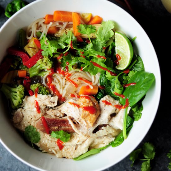 15-Min Turkey Pho
