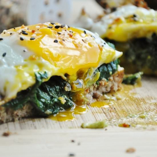 Avocado Toast with Spinach & Egg