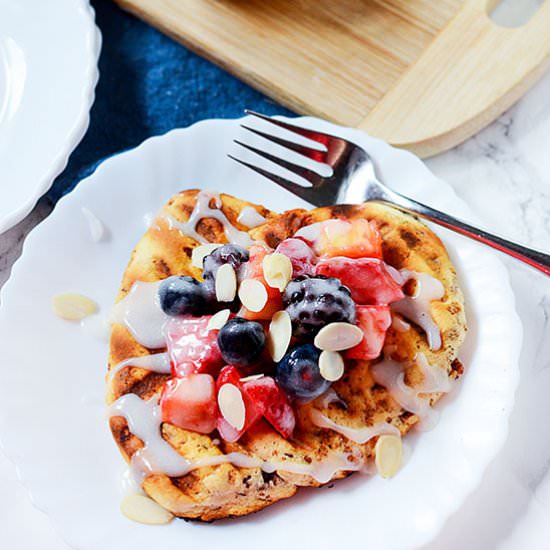 Grilled Cinnamon Bun Flatbread
