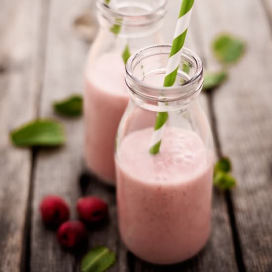 Raspberry smoothie
