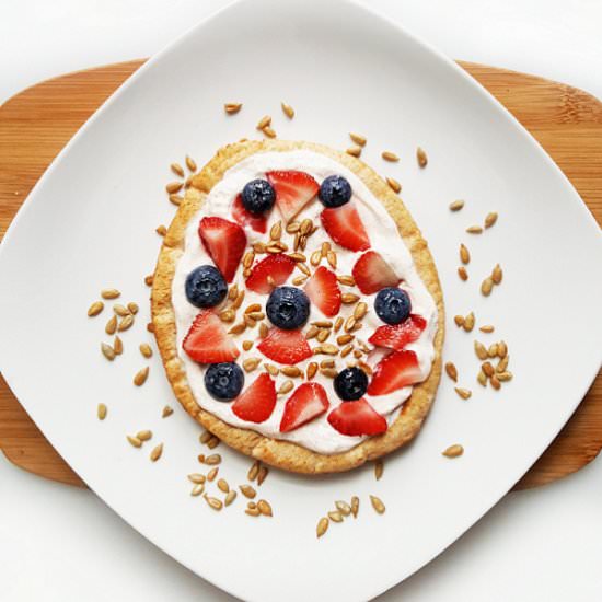 Fruity Pita Pizza