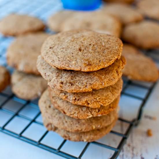 Almond Flour Peanut Butter Cookies