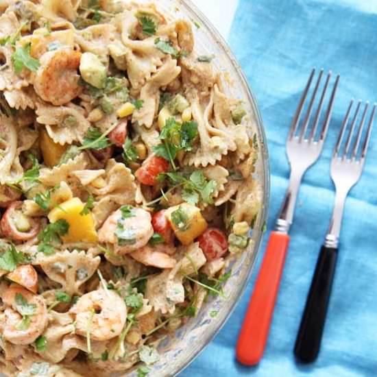 Shrimp Taco Pasta