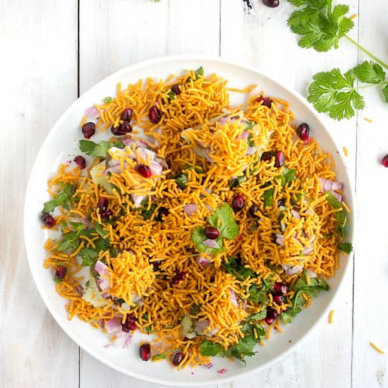 Sev Puri | Indian Street Food