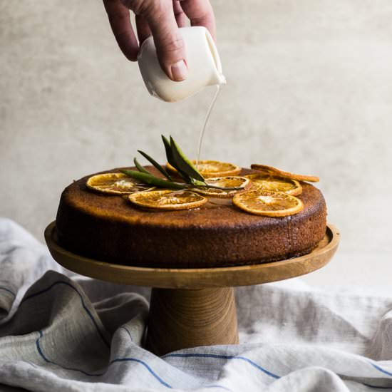 Orange Polenta Cake