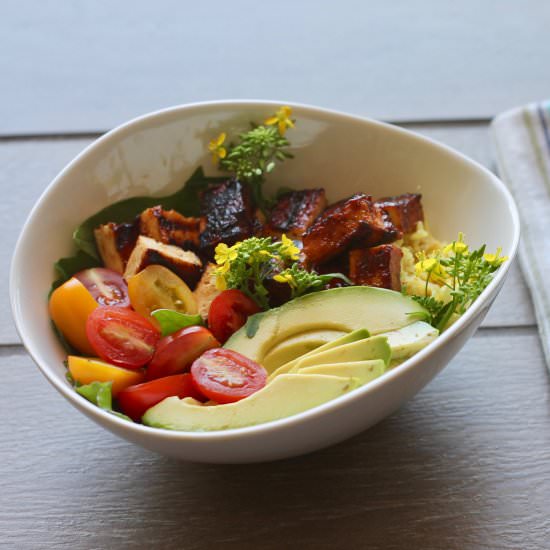 Barbecue Tofu Bowls