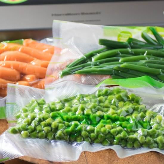 Freezing Farmers’ Market Vegetables