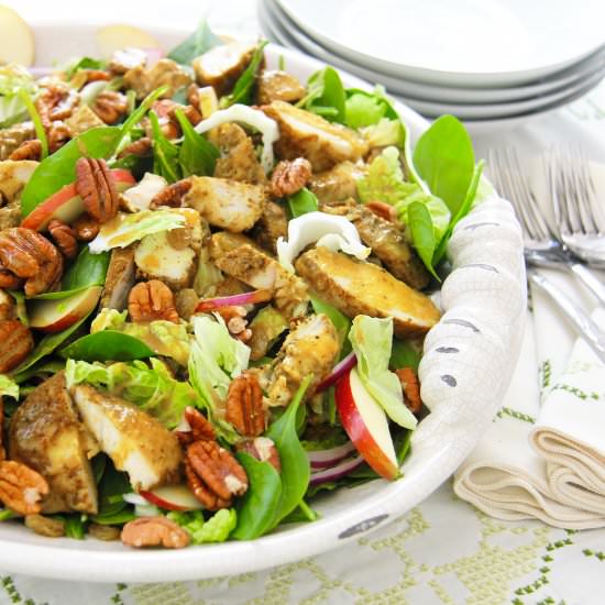 Curried Spinach Chicken Salad