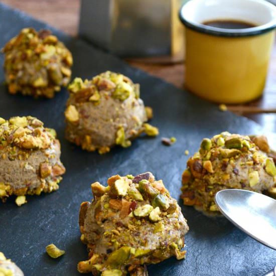 Espresso Ice Cream Tartufo