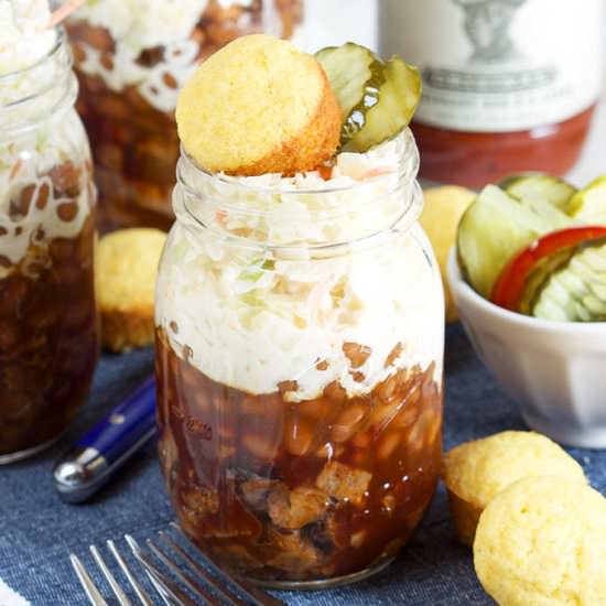 Barbecue Beef Brisket Sundaes