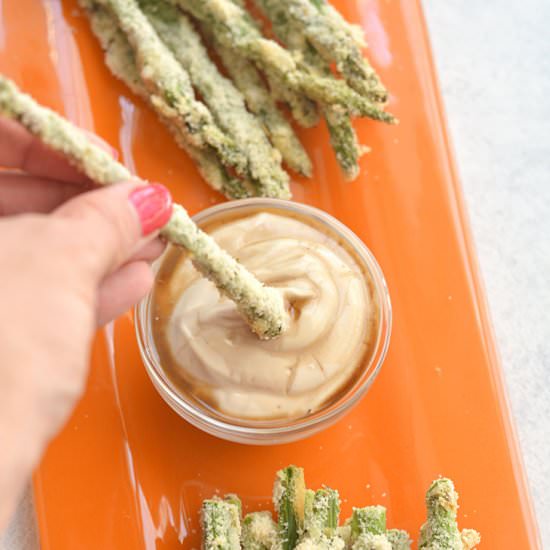 Almond Crusted Asparagus
