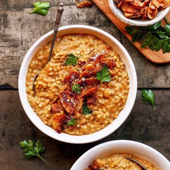Sweet Potato Buckwheat Risotto
