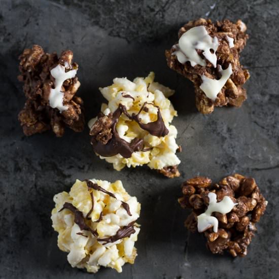 Puffed Rice and Cornflake Bites