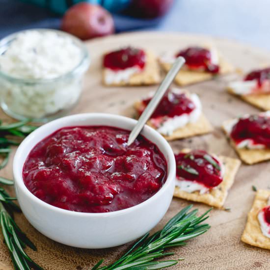 Chinese Five Spice Plum Jam