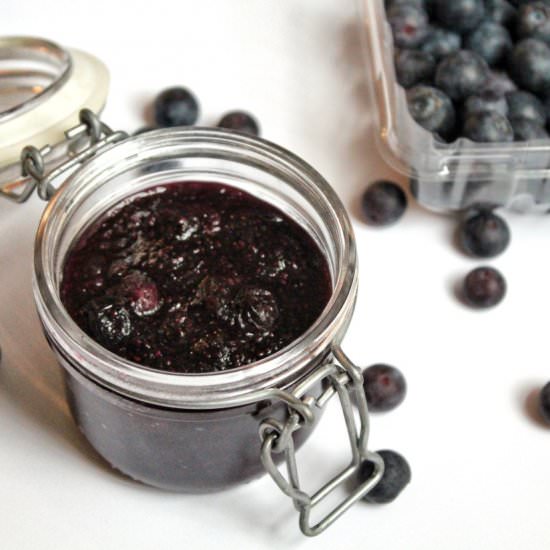 15-Minute Blueberry Chia Jam