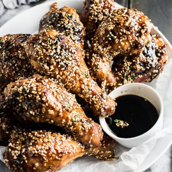 Baked Sesame Ginger Chicken