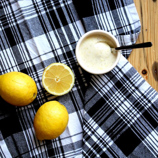 Vanilla Lemon Posset
