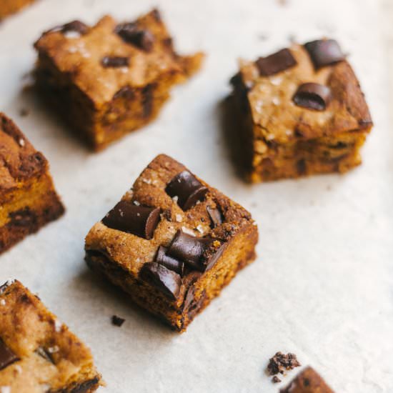 Salted Miso Chocolate Chunk Bars