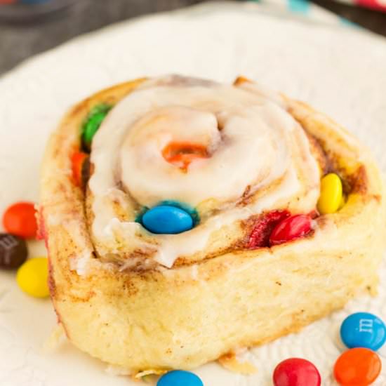 M&M Cinnamon Rolls