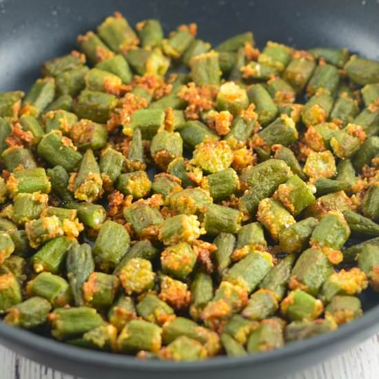Golden Brown Okra