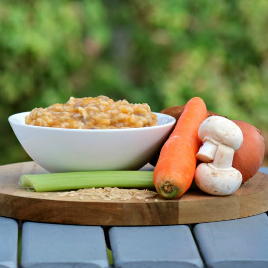 Hearty Brown Rice & Vegetable Soup