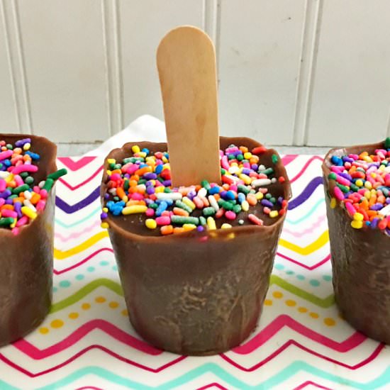 Sprinkle Pudding Pops