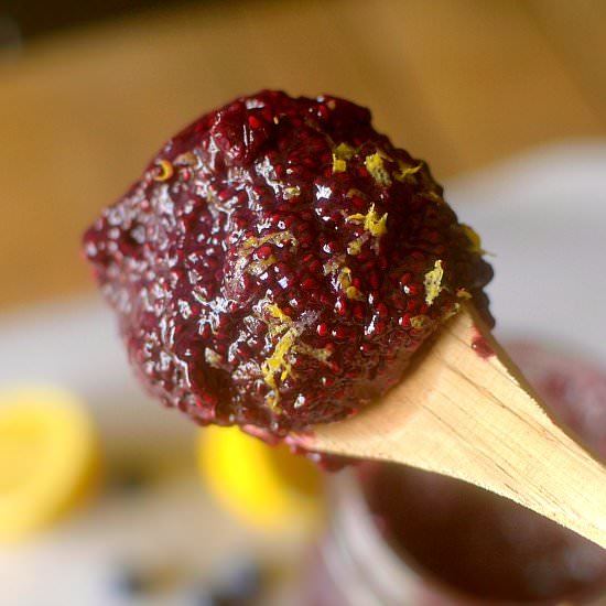 Lemon Blueberry Chia Seed Jam