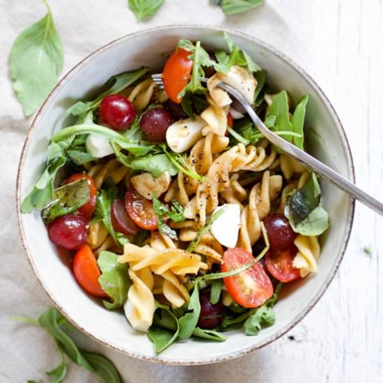 Fruity Caprese Pasta Salad