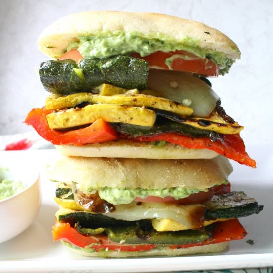 Grilled Veggie Sandwich