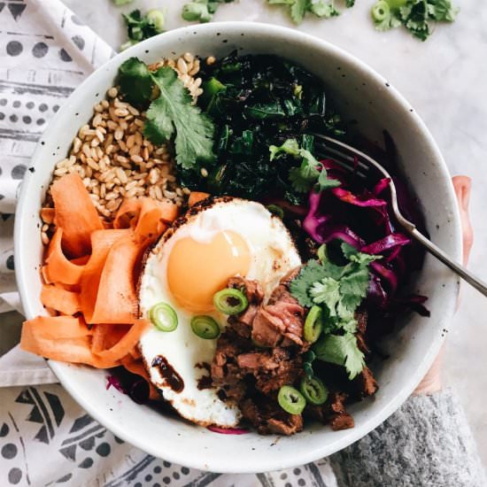 Rainbow Crispy Rice Bowls