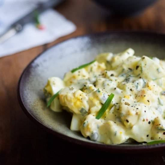 Egg salad with tarragon
