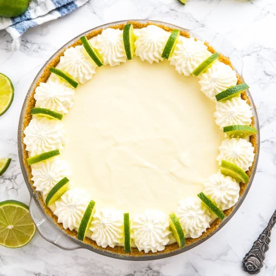 No Bake Key Lime Pie