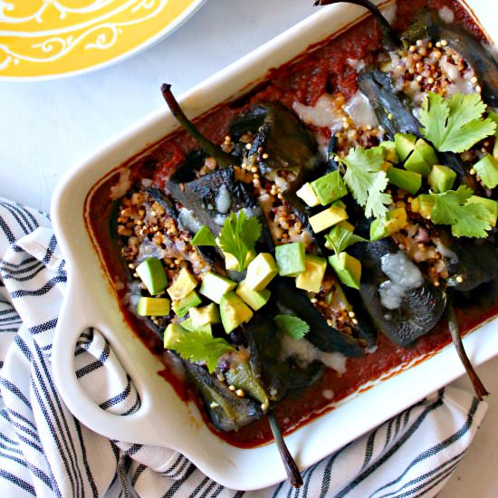 Baked Chiles Rellenos