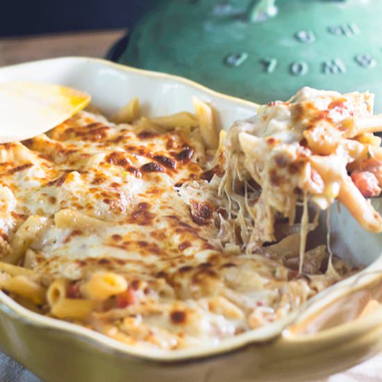 Mexican Chicken Pasta Bake