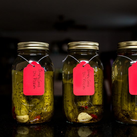 Simply Good Dill Pickles