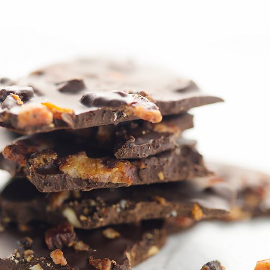 3 Ingredient Chocolate Bark