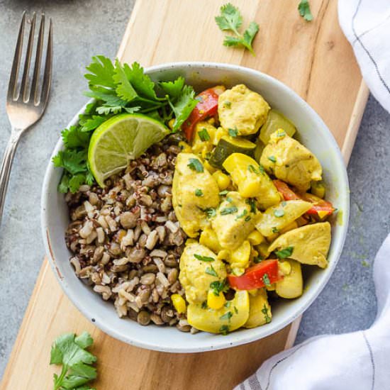 30-Minute Coconut Curry Chicken