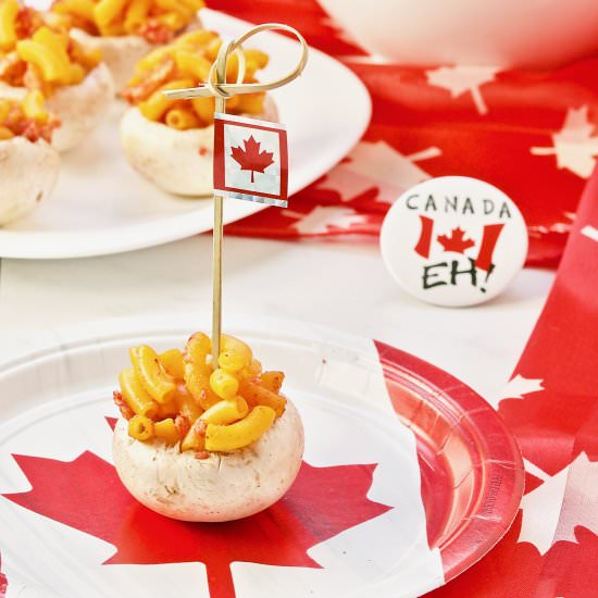 Canadian Inspired Mushroom Bites
