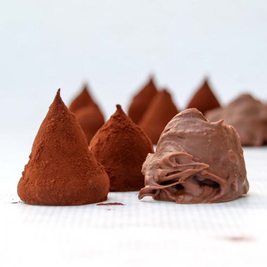 Truffles with Ginger and Lime