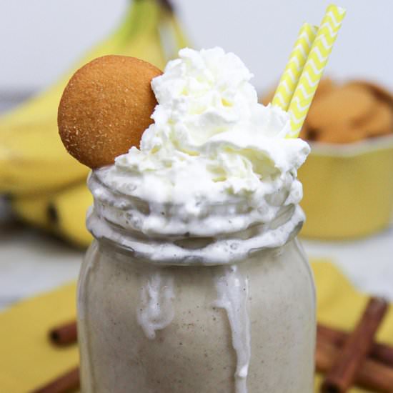 Healthy Banana Pudding Smoothie