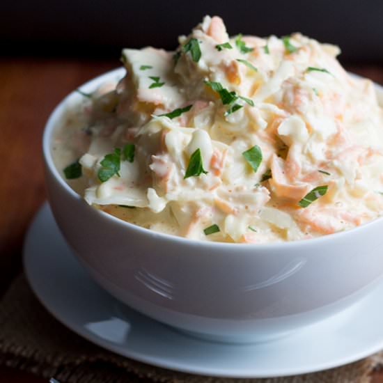 Best Ever Easy Coleslaw