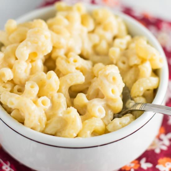 Creamy Sharp Cheddar Mac & Cheese