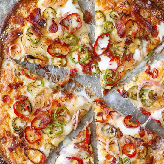 Jalapeno Popper Pizza