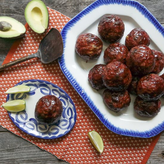 Queso Stuffed BBQ Balls