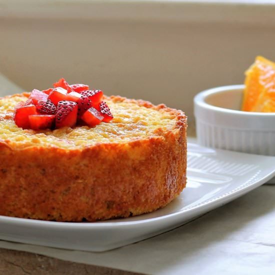 Strawberry Madeira Cake