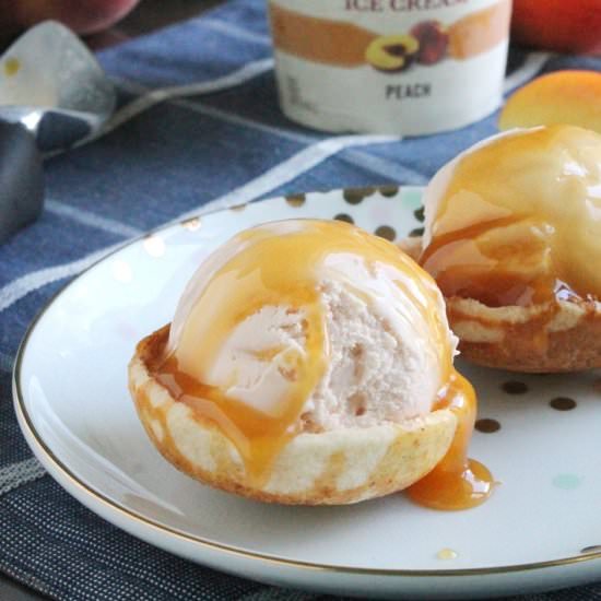 Pie Crust Ice Cream Bowls