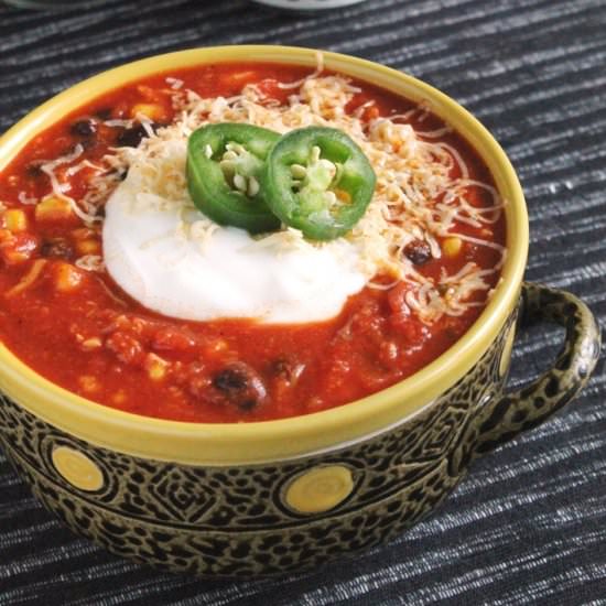 Quick Mexican Chili