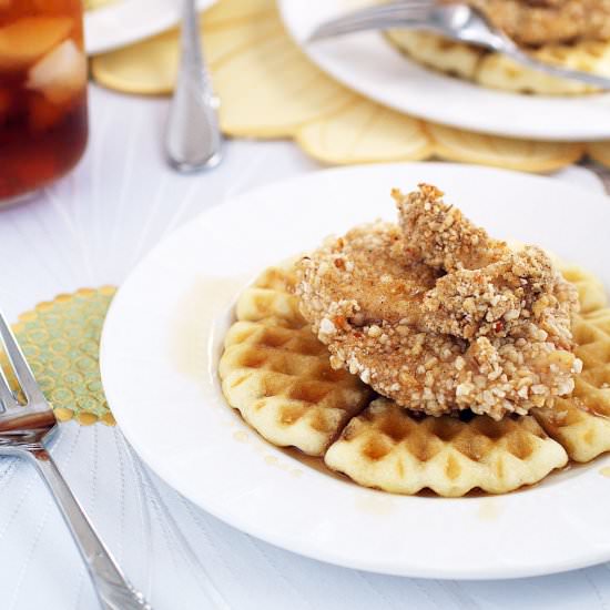 Gluten Free Chicken and Waffles