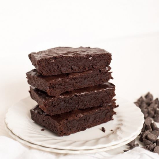 Double Chocolate Brownies for Two