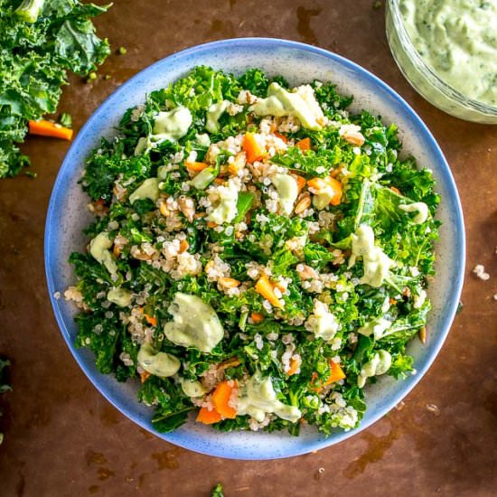 Spicy Kale and Quinoa Salad